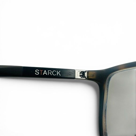 Starck SH3048 0004 Men\'s Eyeglasses 55-16-145 Matt Havana Full Rim FRAMES ONLY main image 5